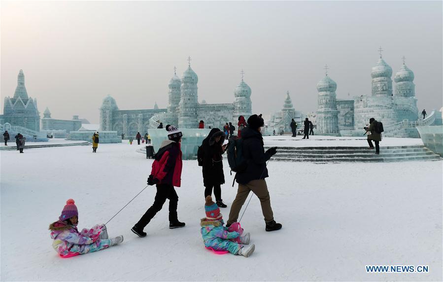 Harbin : un monde de glace pour le Nouvel An