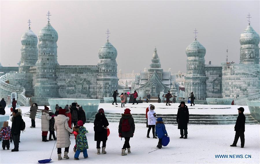 Harbin : un monde de glace pour le Nouvel An