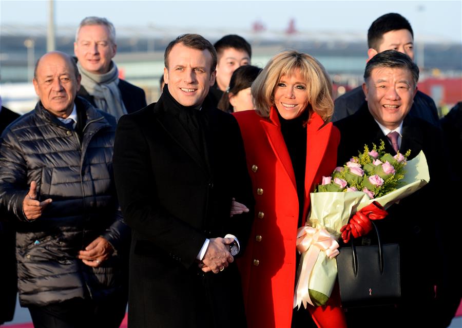 Emmanuel Macron appelle la France et la Chine à bâtir un avenir radieux pour le monde