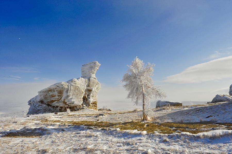 La forêt de pierre glaciaire de Hexingten, en Mongolie intérieure