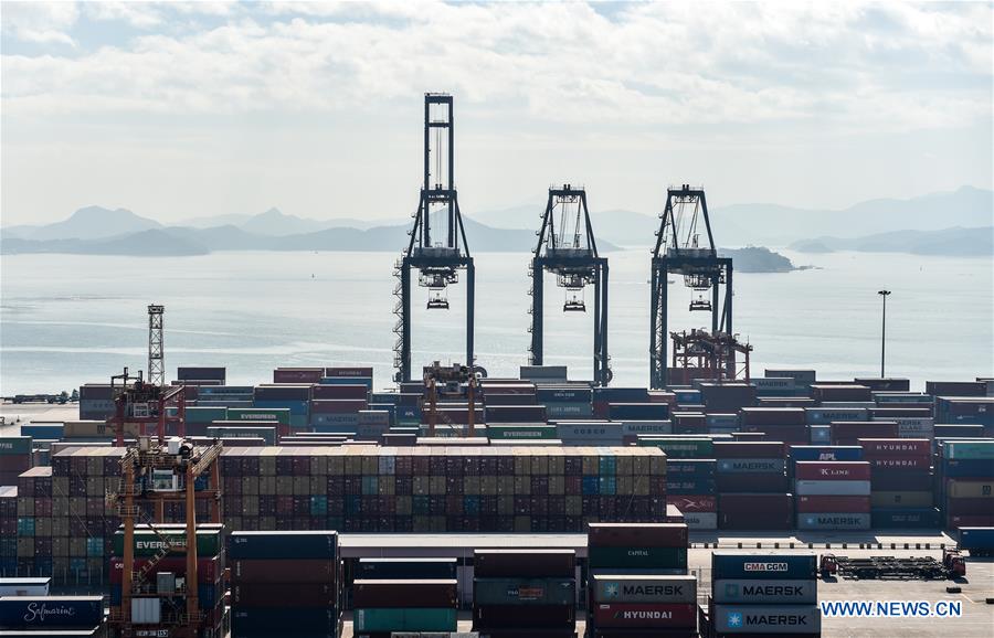 Chine : port de Shenzhen