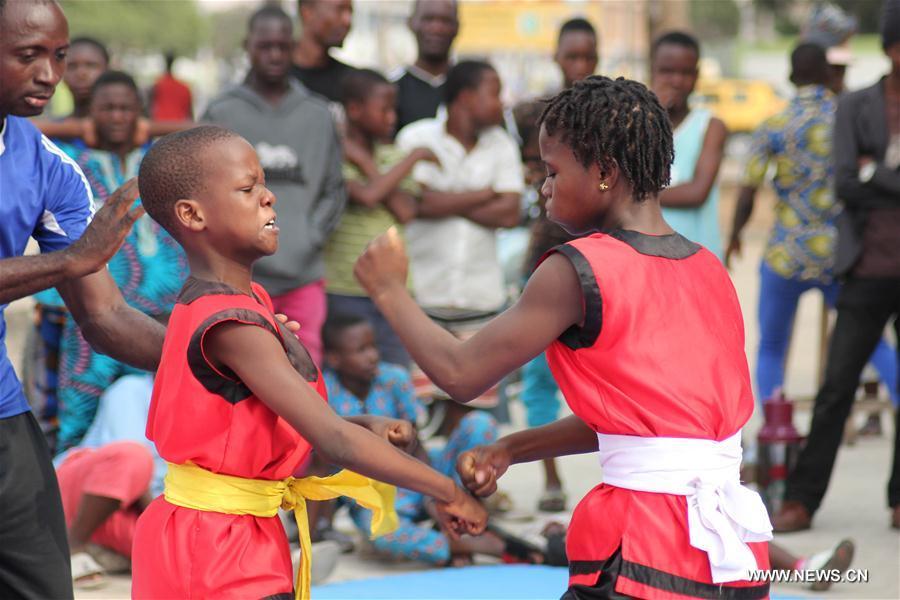 Bénin : les arts martiaux chinois à Cotonou