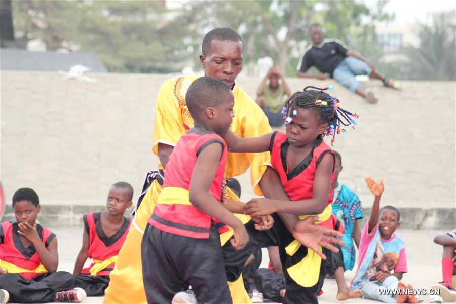 Bénin : les arts martiaux chinois à Cotonou