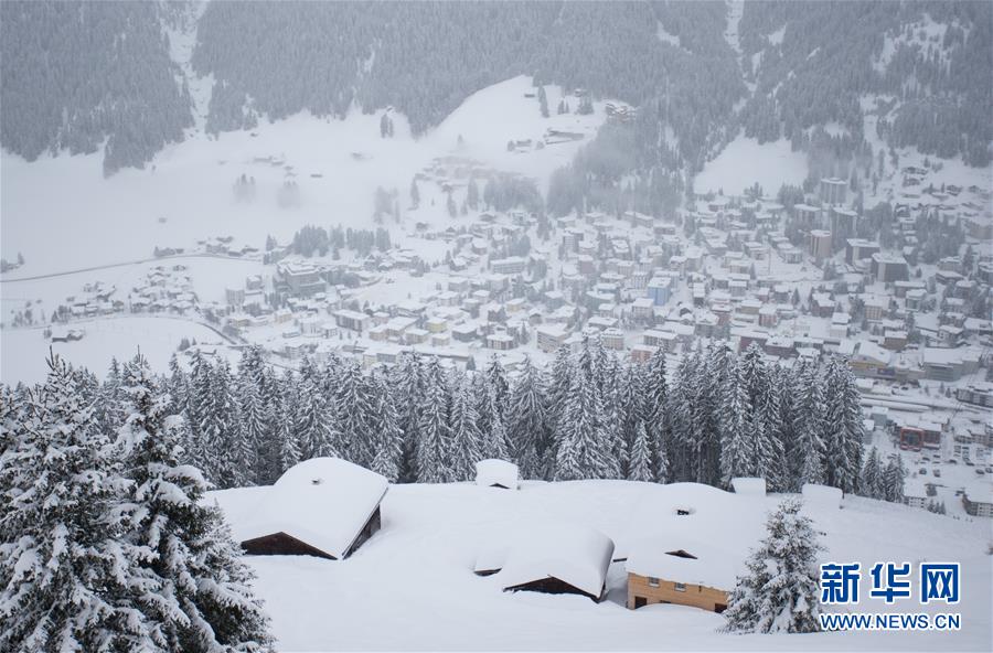 En images : la splendeur hivernale de Davos