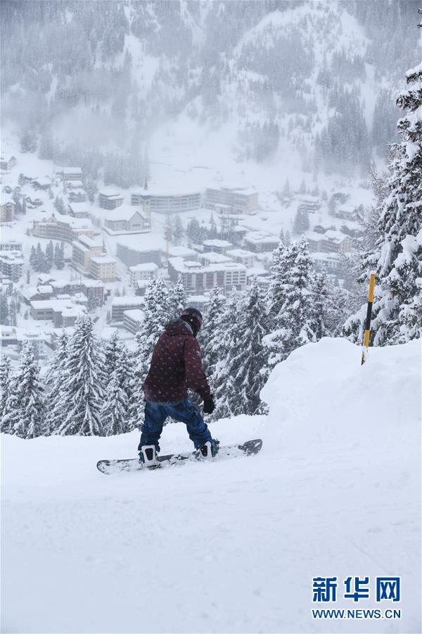 En images : la splendeur hivernale de Davos