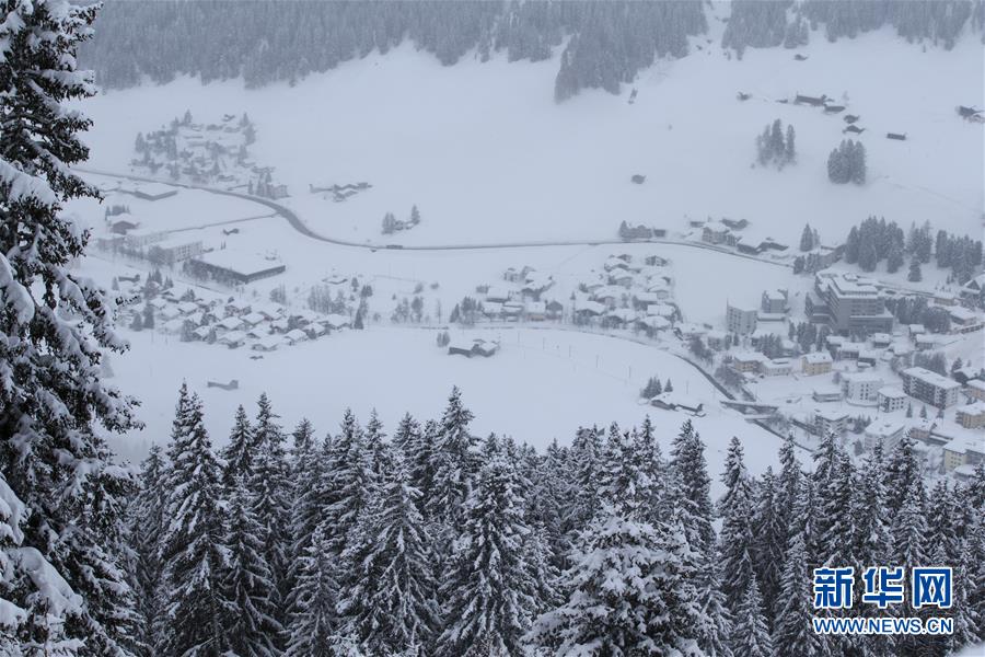 En images : la splendeur hivernale de Davos