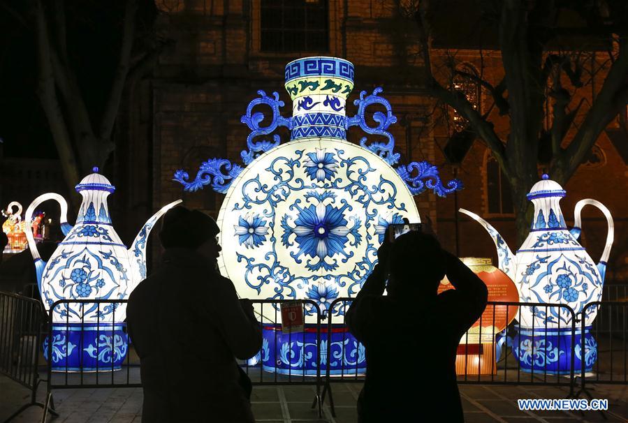 Belgique : lanternes chinoises à Bruxelles