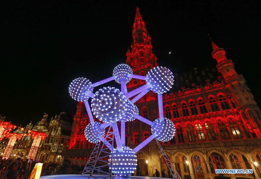 Belgique : lanternes chinoises à Bruxelles