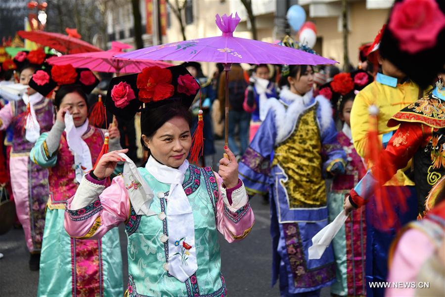 Défilé du Nouvel An chinois à Paris