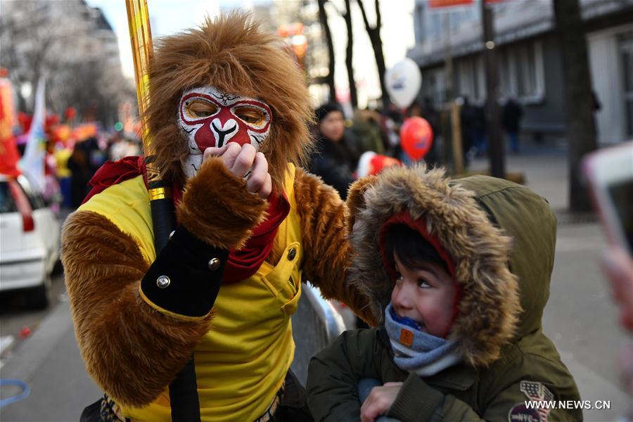 Défilé du Nouvel An chinois à Paris