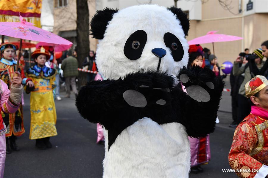 Défilé du Nouvel An chinois à Paris