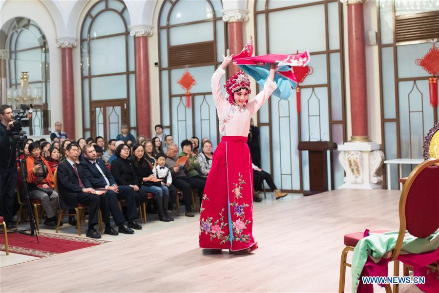 Russie : spectacle d'opéra chinois à Moscou