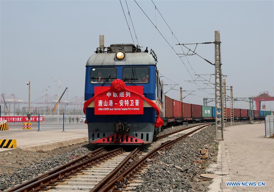 Un service de fret ferroviaire relie un port chinois à la Belgique