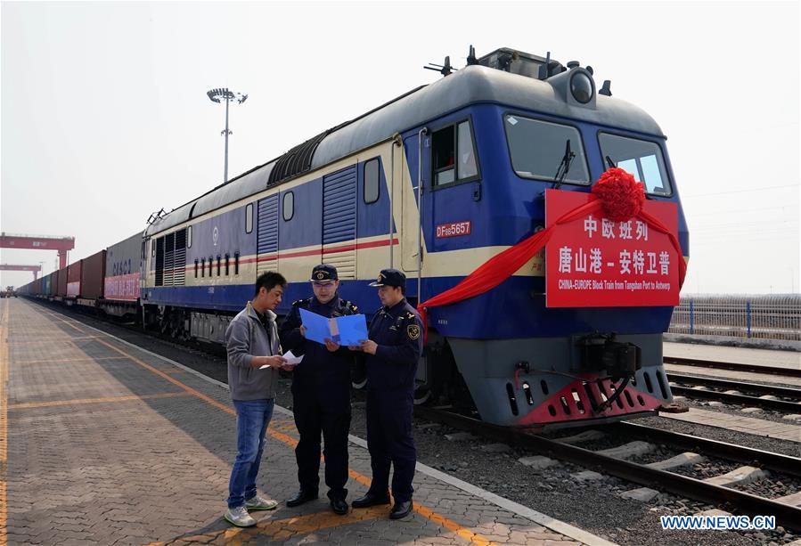 Un service de fret ferroviaire relie un port chinois à la Belgique