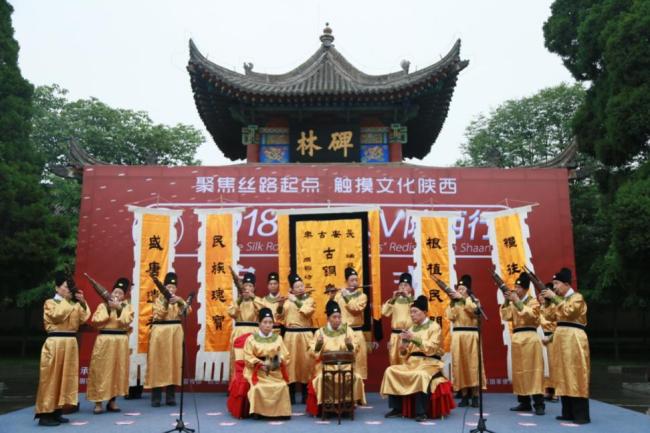 Lancement d’un voyage d’experts étrangers sur la Route de la Soie à la redécouverte du Shaanxi 2018