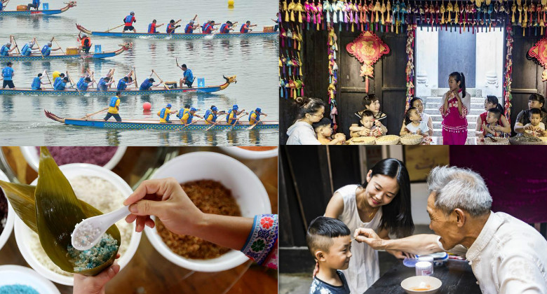 Chine : activités folkloriques à l'approche de la fête des bateaux-dragons