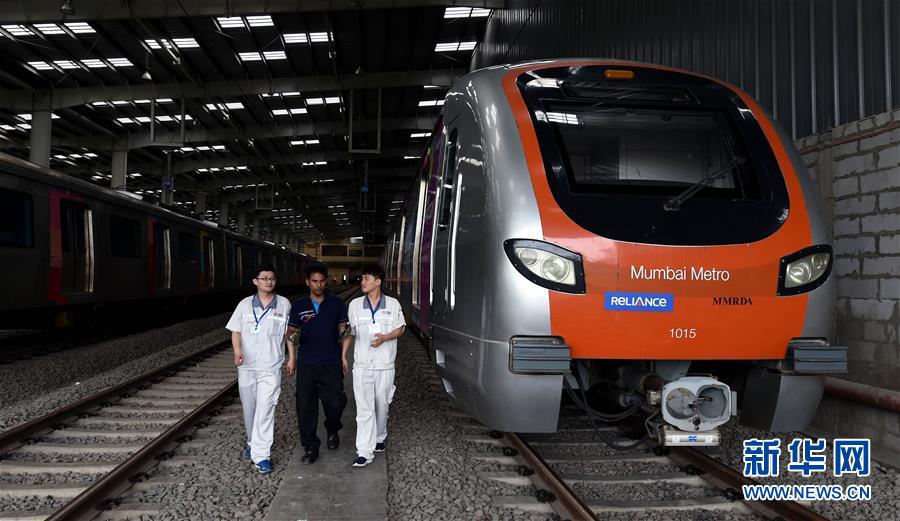 Les rames de métro « made in China » roulent sans accrocs depuis 4 ans à Mumbai