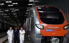 Les rames de métro « made in China » roulent sans accrocs depuis 4 ans à Mumbai