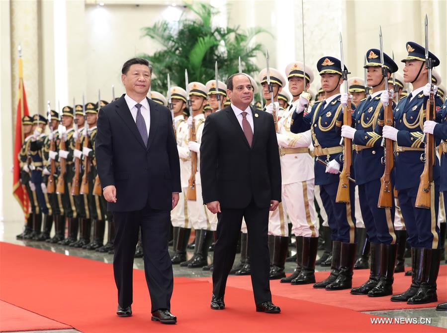 La Chine et l'Egypte promouvront le partenariat stratégique global