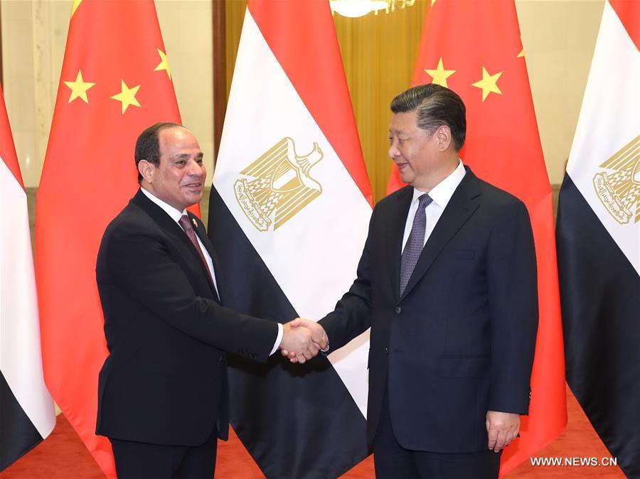 La Chine et l'Egypte promouvront le partenariat stratégique global