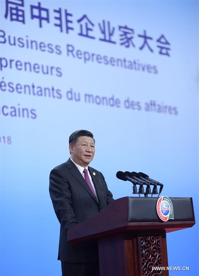 Xi Jinping : la Chine soutient l'Afrique dans la construction de "la Ceinture et la Route"