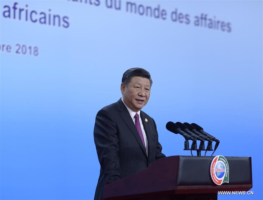 Xi Jinping : la Chine soutient l'Afrique dans la construction de "la Ceinture et la Route"