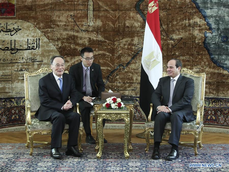 La Chine et l'Egypte conviennent de renforcer leur coopération en matière de développement