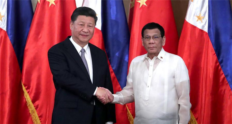 La Chine et les Philippines conviennent de renforcer leurs relations et de faire progresser ensemble la construction de "la Ceinture et la Route"