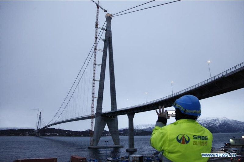 Le 2e plus grand pont de Norvège construit par une entreprise chinoise ouvert au trafic