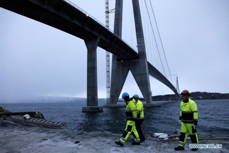 Le 2e plus grand pont de Norvège construit par une entreprise chinoise ouvert au trafic