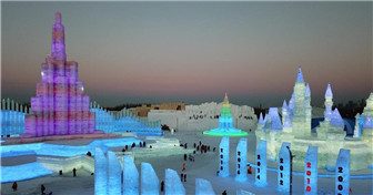 Ouverture du "Monde de neige et de glace" à Harbin