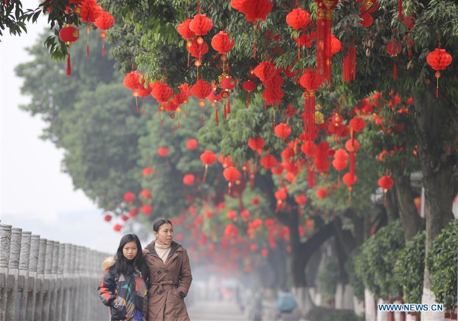 Les décorations de la fête du Printemps vues à travers la Chine