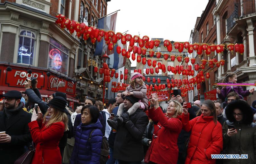 Royaume-Uni : célébrations du Nouvel An chinois à Londres