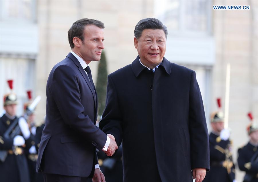 Xi et Macron entendent forger un partenariat sino-français plus solide, plus stable et plus dynamique