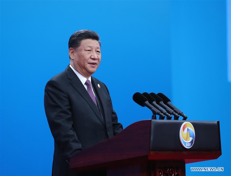 Xi Jinping participe à la cérémonie d'ouverture du forum de "la Ceinture et la Route"