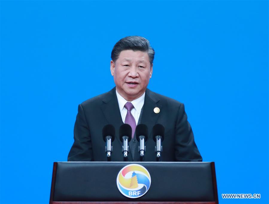 Xi Jinping participe à la cérémonie d'ouverture du forum de "la Ceinture et la Route"