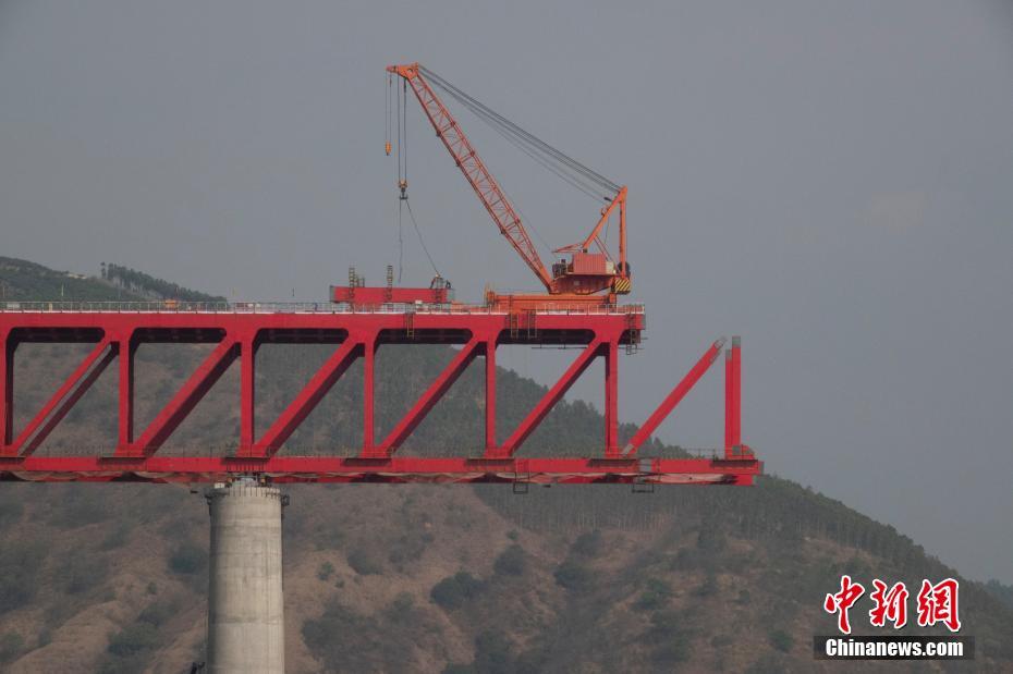 Chemin de fer Yuxi-Vientiane : accélération de la construction du tronçon chinois