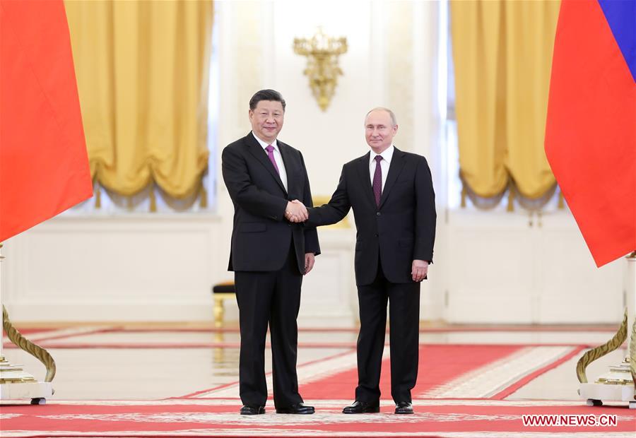 La Chine et la Russie conviennent d'élever leurs relations au niveau d'un partenariat de coordination stratégique global pour une nouvelle ère