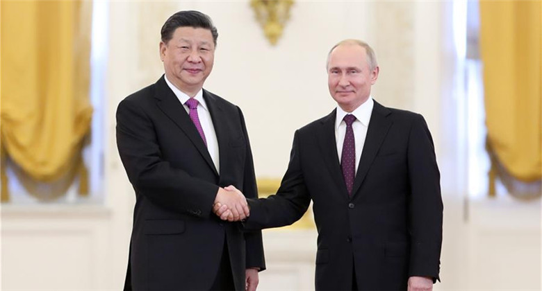 La Chine et la Russie conviennent d'élever leurs relations au niveau d'un partenariat de coordination stratégique global pour une nouvelle ère