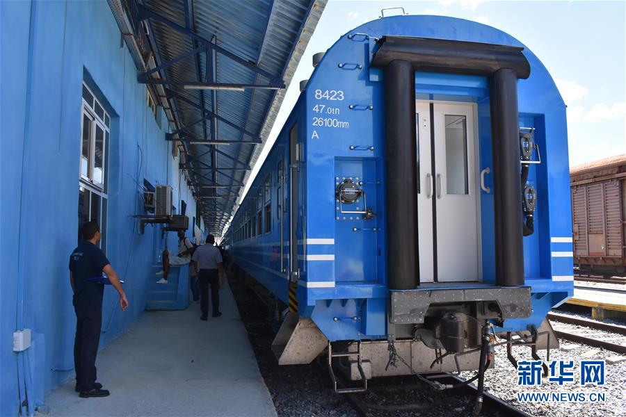 Mise en service d’un train chinois à Cuba