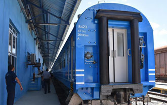 Mise en service d’un train chinois à Cuba