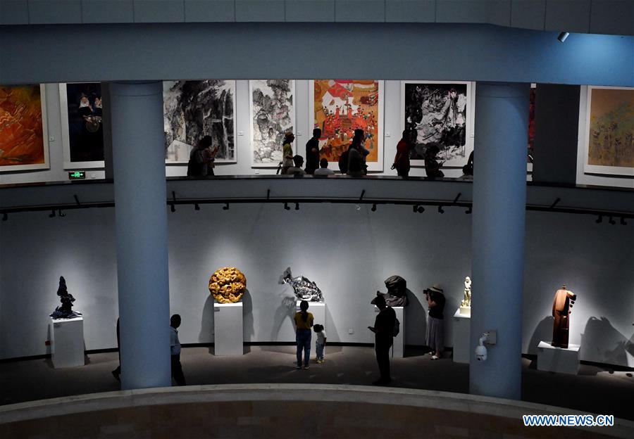 Shaanxi : début d’une Exposition internationale d'art de la Route de la Soie contemporaine à Xi’an