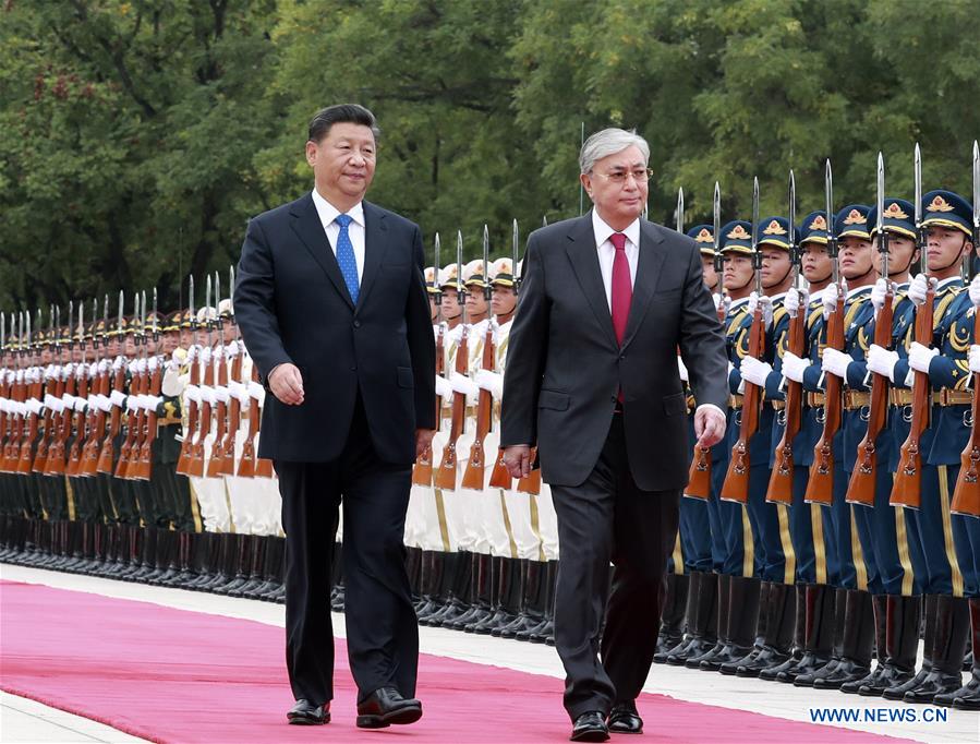 La Chine et le Kazakhstan conviennent d'établir un partenariat stratégique global permanent