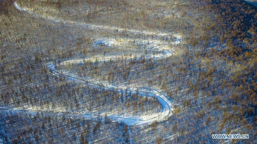 Chine : beaux paysages d’hiver à travers le pays 