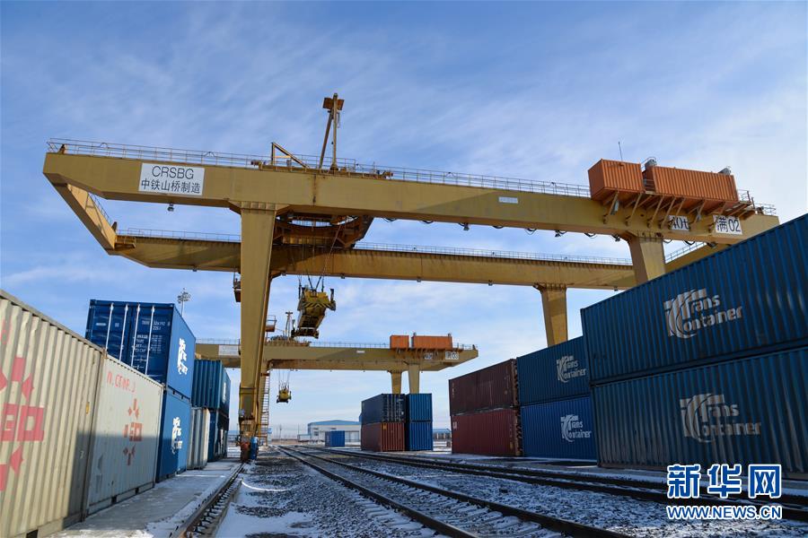 Le plus grand port terrestre de Chine a déjà reçu 2444 trains de fret Chine-Europe en 2019