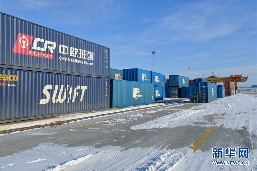 Le plus grand port terrestre de Chine a déjà reçu 2444 trains de fret Chine-Europe en 2019