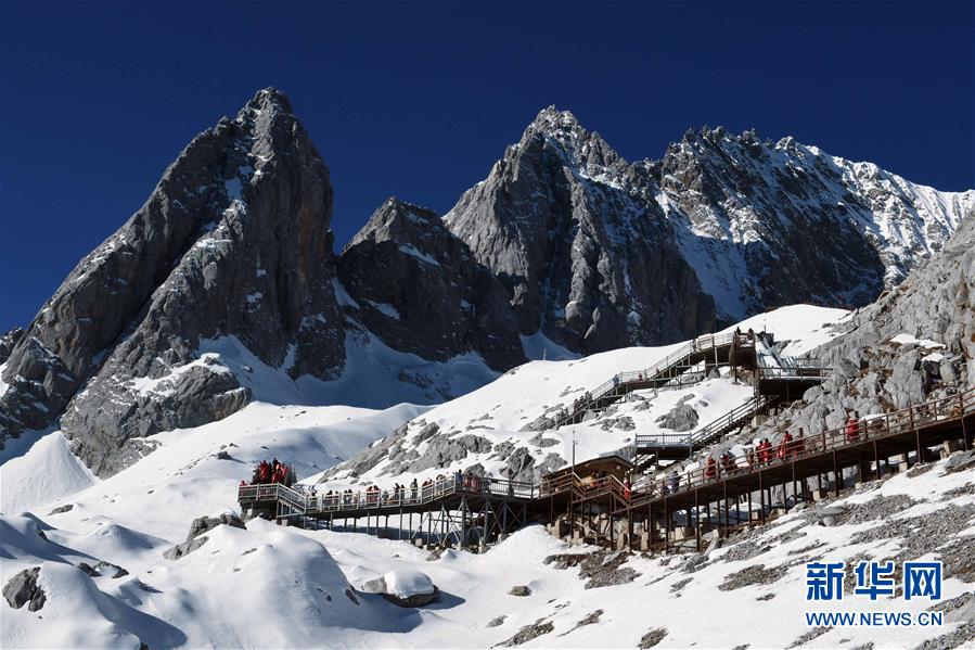 Yunnan : la beauté hivernale du mont Yulong