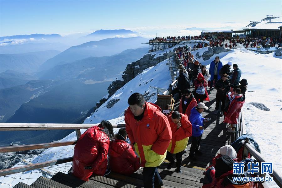 Yunnan : la beauté hivernale du mont Yulong