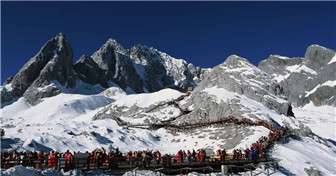 Yunnan : la beauté hivernale du mont Yulong