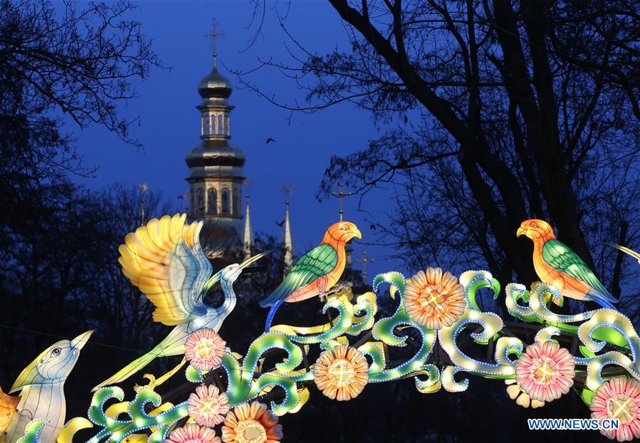 Le festival des lanternes chinoises de Kiev, en Ukraine